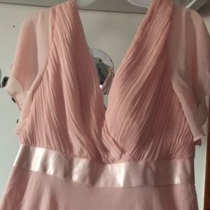 Long pink dress (prom,bridesmaid)